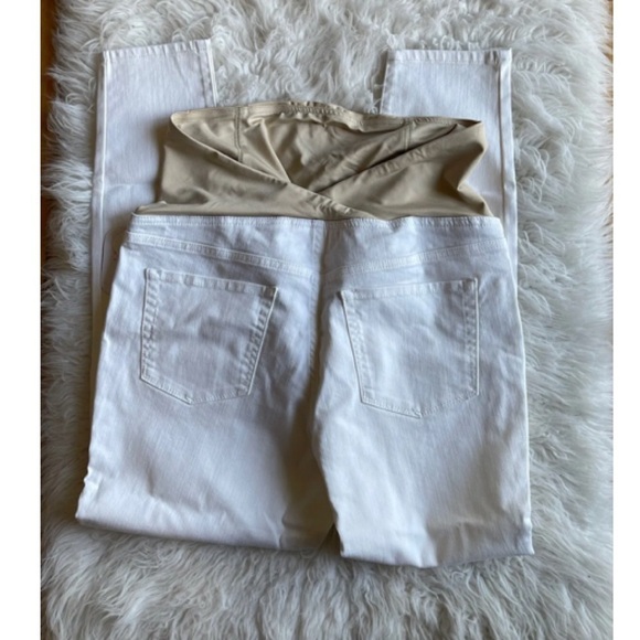 Isabel Maternity by Ingrid & Isabel Size 10 Crossover Panel Skinny Jeans… - Picture 4 of 12